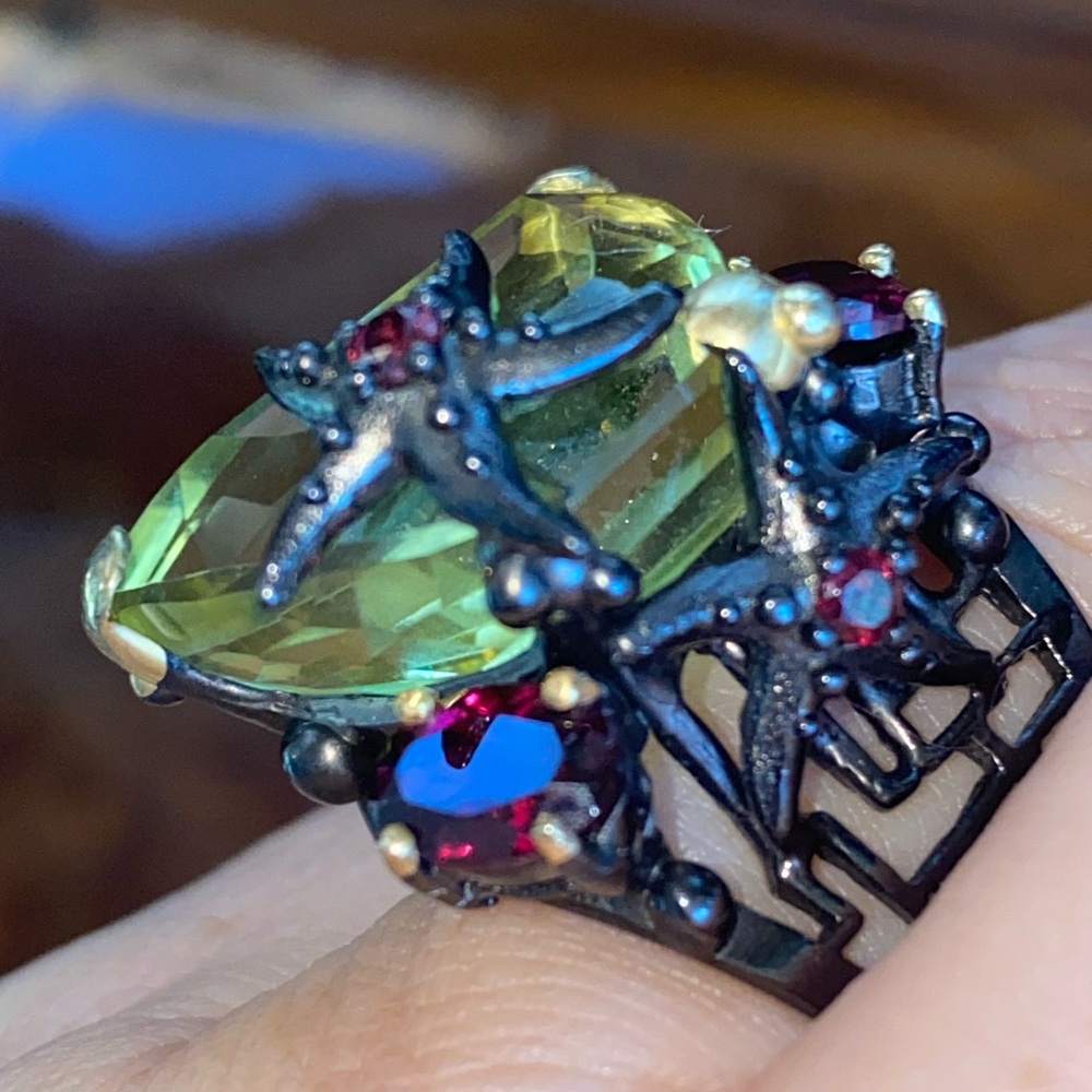 Unique Gemstone Ring - image 4